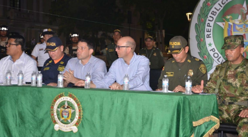 Presentación del Plan Integral de Seguridad.