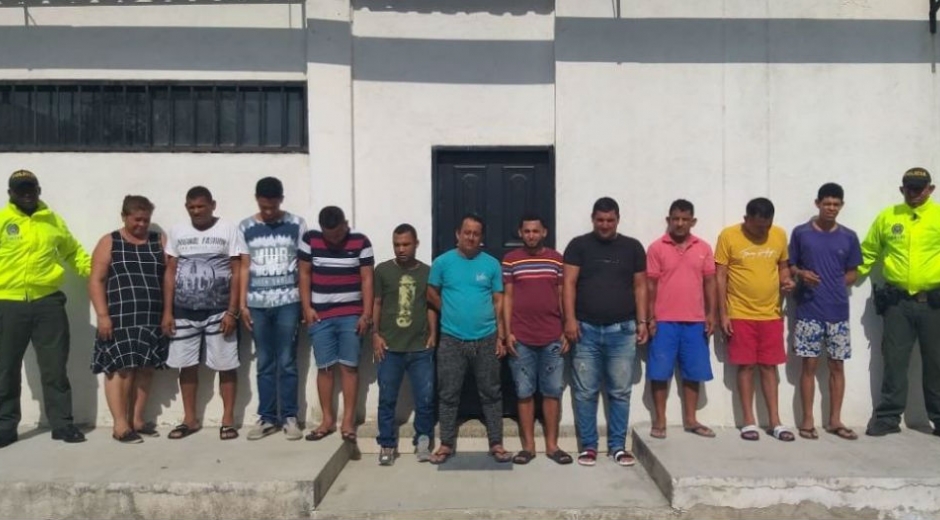 Policía Banda 'Los contratistas'.