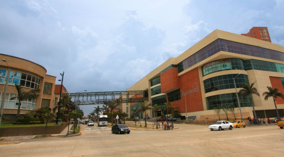 Centros comerciales Buenavista I y Buenavista II en Barranquilla.