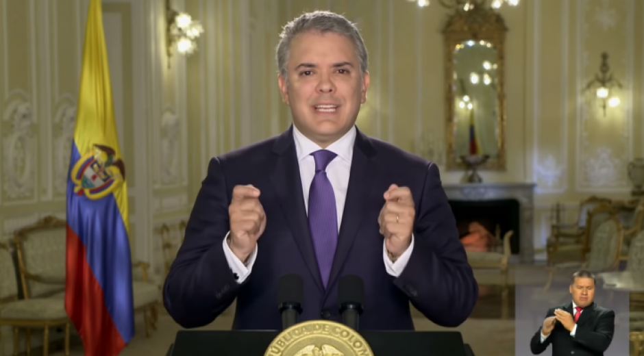 Iván Duque, presidente de Colombia