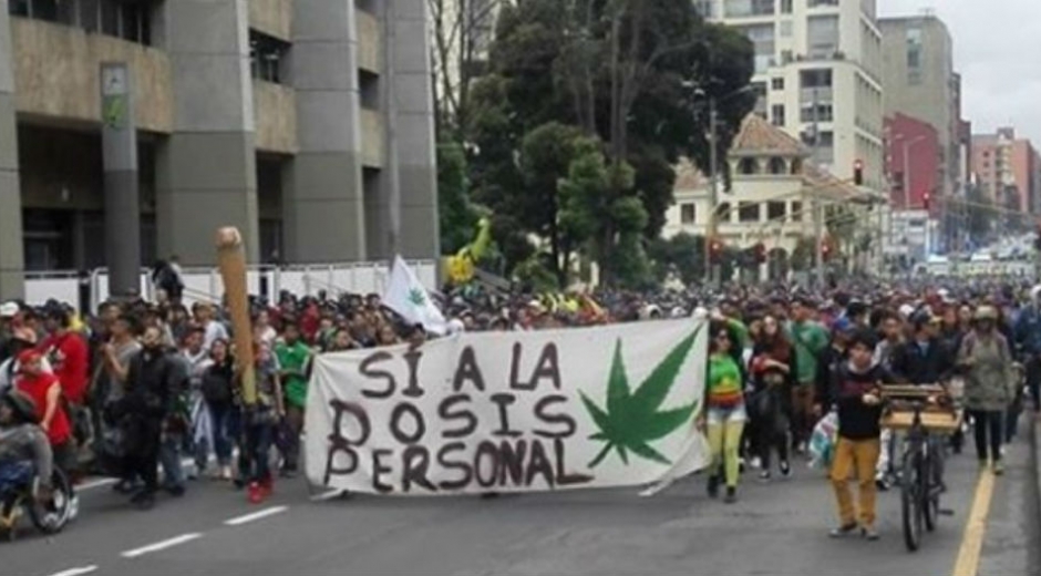 ‘Marcha Mundial por la Marihuana – Bogotá’