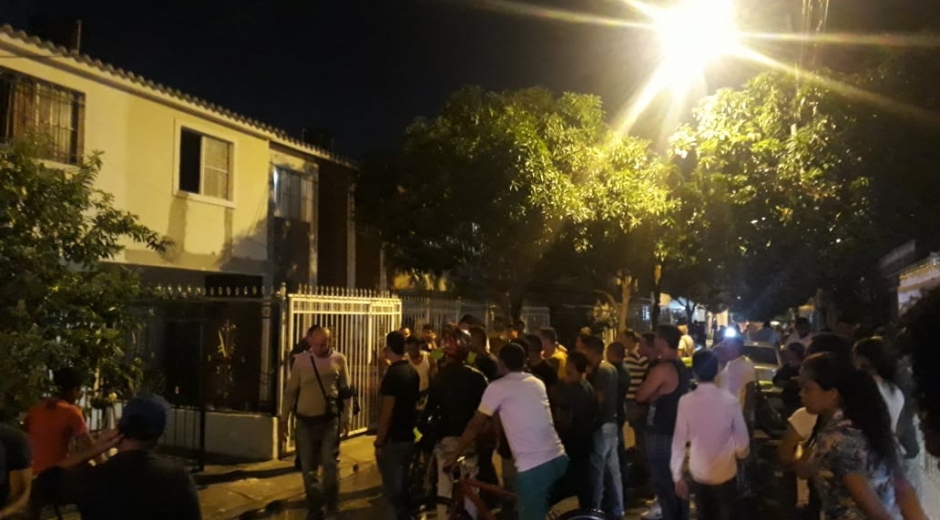 Lugar donde ocurrió el ataque.
