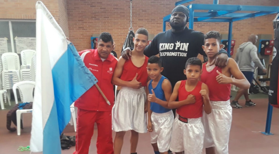 Boxeadores del departamento que obtuvieron medallas.