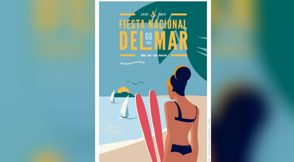 Cortesía Afiche oficial de las Fiestas del Mar 2019
