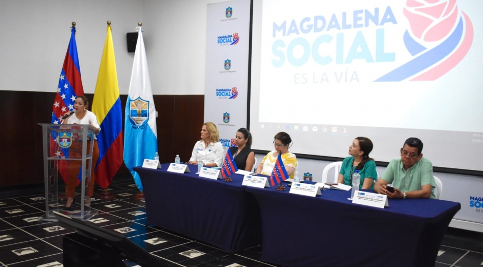 El acto presidido por la Gobernadora (e)  Norma Vera Salazar.