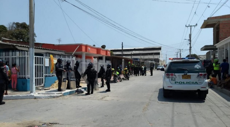 En esta zona del barrio Rebolo asesinaron al 'Negro Bola'.