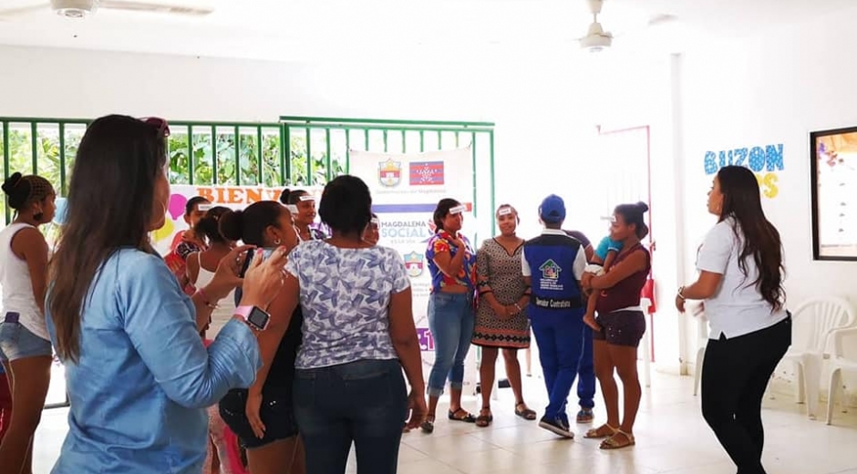 La Gobernación continúa con las jornadas de prevención y socialización dirigidas a madres de familia y víctimas de la violencia.