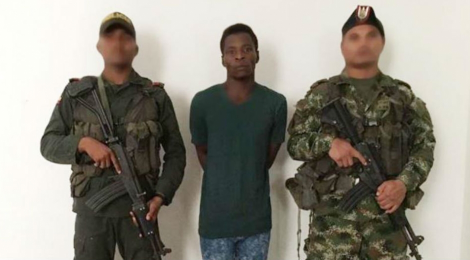 Policía Alias 'Fresquito'.