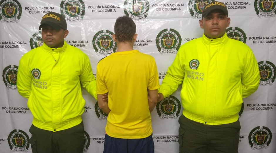 Policía Metropolitana El capturado tiene 19 años.