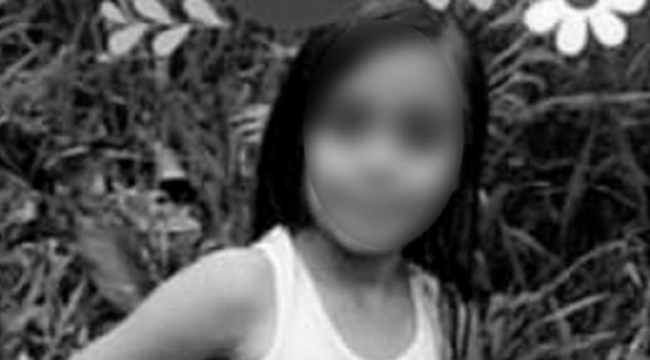 Niña Awá asesinada.