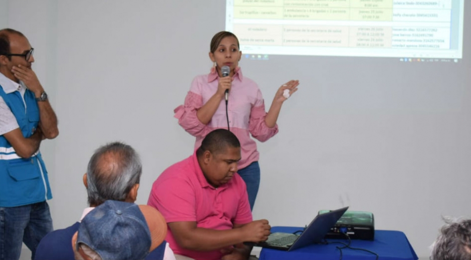 La Secretaria de Salud socializó el Plan de Contingencia.