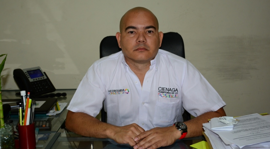 Dani Daniel Fandiño, alcalde encargado de Ciénaga.