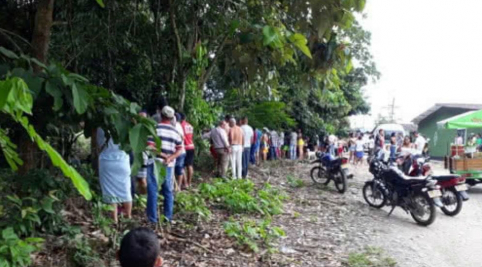 El cuerpo de la pequeña fue hallado en un lote baldío.