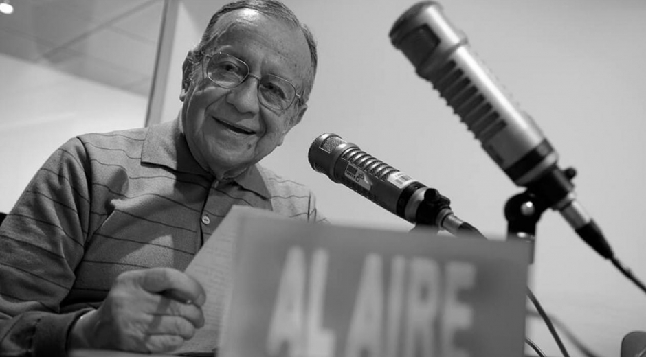 Gabriel Muñoz López, el 'decano' de la radio colombiana.