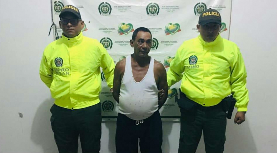 Policía Metropolitana de Santa Marta Capturado
