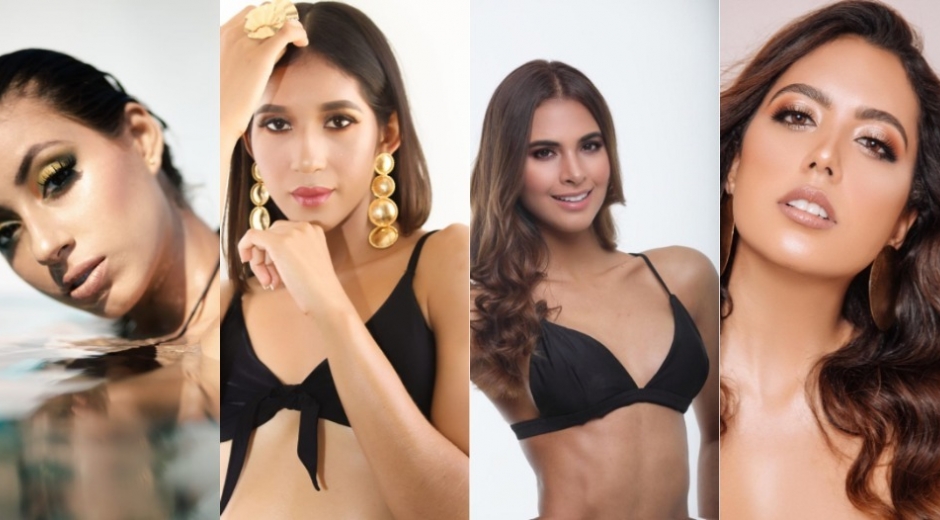 Algunas de las costeñas que competirá por el título de Miss Earth Colombia