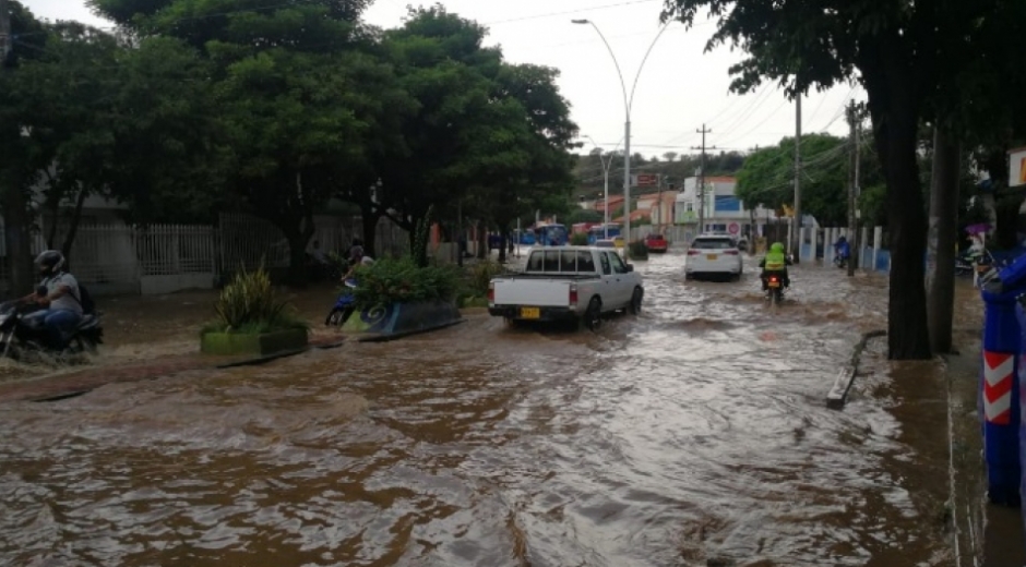 Lluvias en Santa Marta