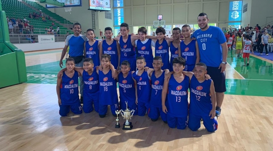 Equipo de baloncesto de Magdalena ganó competencia en Barranquilla