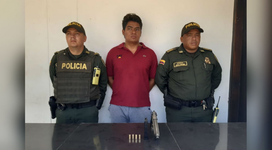 Policía Metropolitana de Santa Marta Capturan propietario de establecimiento por riña en Cristo Rey