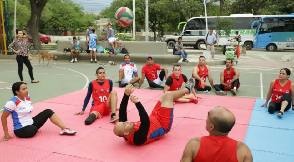 En el Parque de Los Trupillos se realizaron actividades para población en discapacidad.
