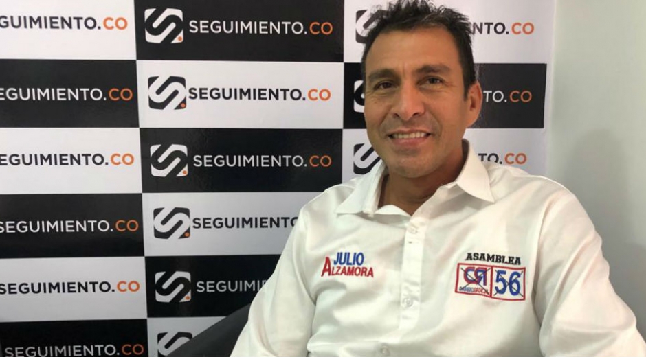 Seguimiento El candidato a la Asamblea Julio Alzamora de visita en Seguimiento.co