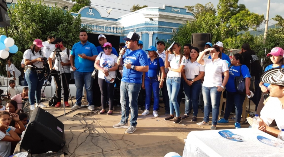 Alex Velásquez El candidato a la Asamblea seguirá recorriendo el Magdalena.