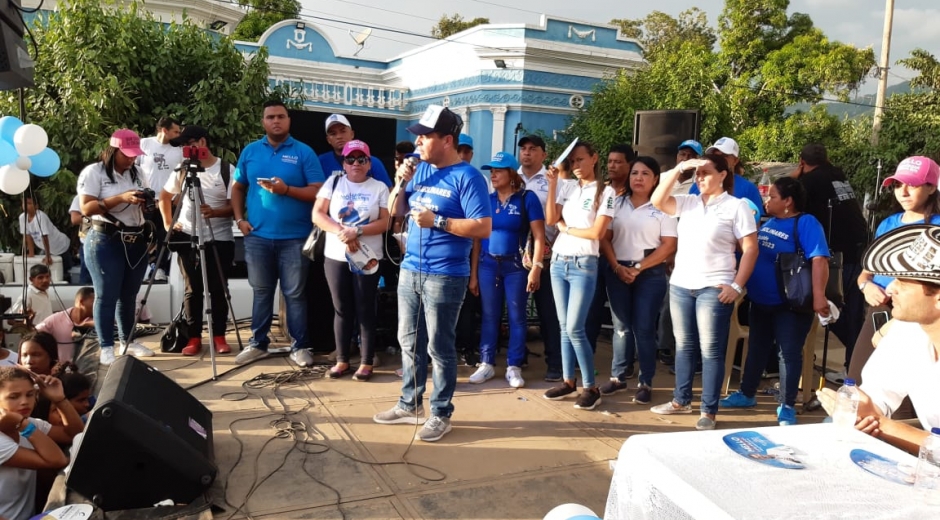 El candidato a la Asamblea seguirá recorriendo el Magdalena. 