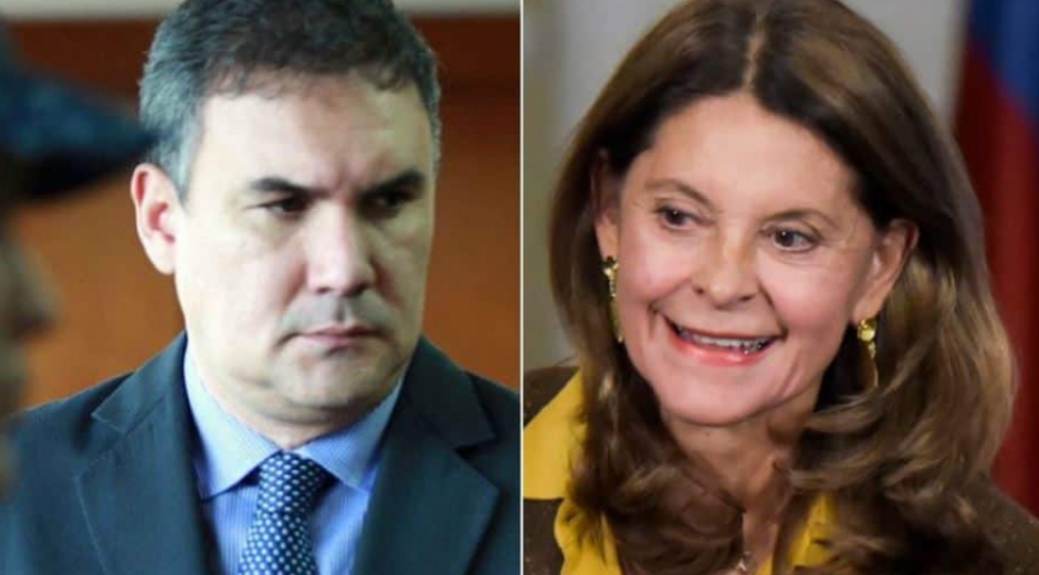Pulzo Miguel Nule y Marta Lucía Ramírez.