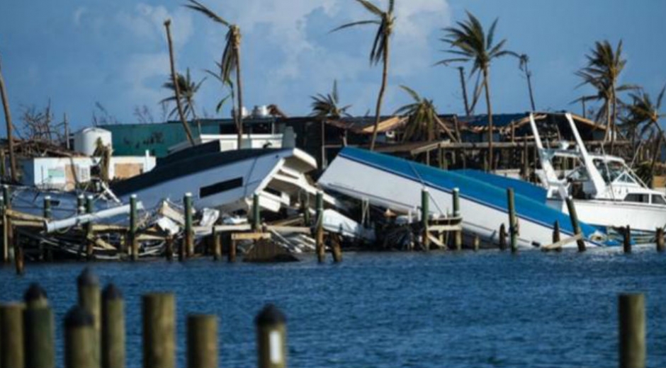 Afectaciones en Bahamas por el paso de Dorian.