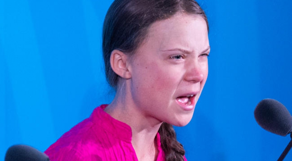 AFP Greta Thunberg da impactante discurso ante la ONU