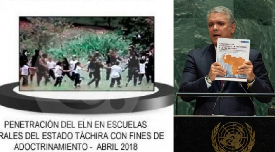 Foto del dossier presentado por Duque