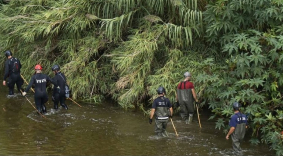 Orillas del río Besós, en la localidad barcelonesa de Sant Adriá del Besós, noreste de cataluña