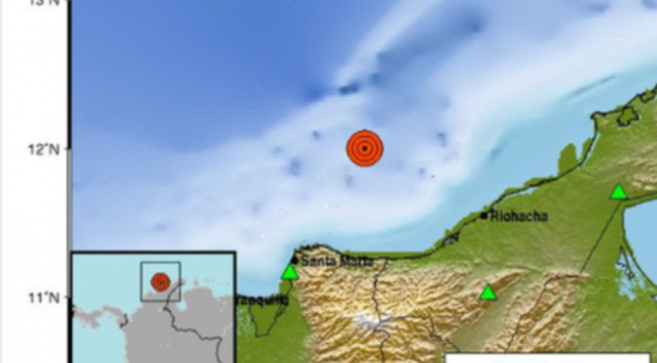 Temblor en la costa