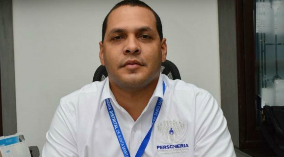 Chadán Rosado, actual personero de Santa Marta 