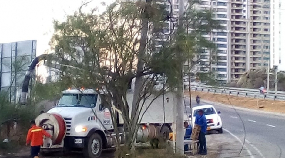 Incidente eléctrico.