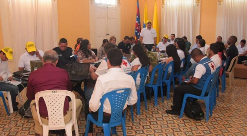 Alcaldía de Ciénaga Consejo de Gestión del Riesgo en Ciénaga.