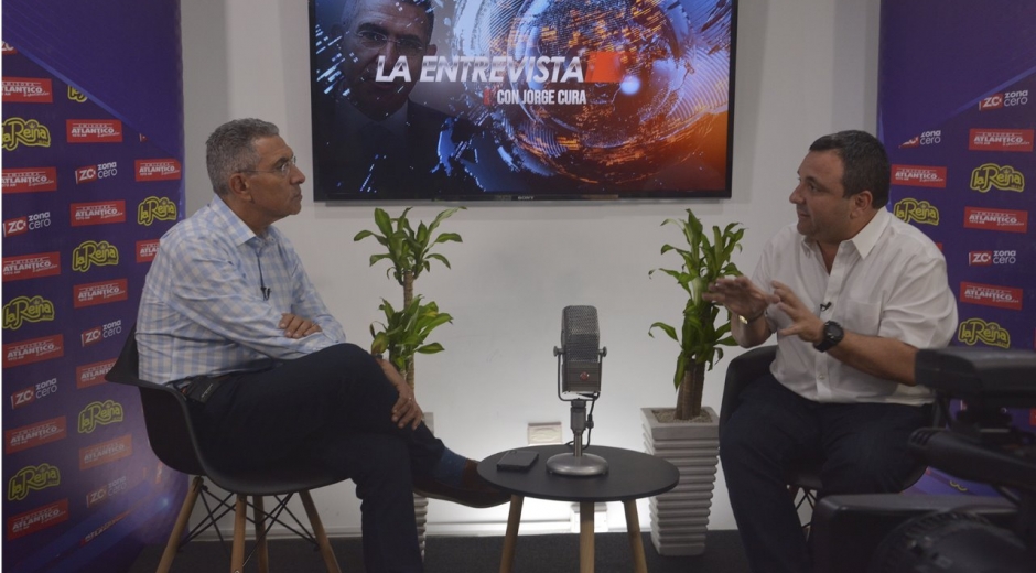 Secretario del Interior del Atlántico en entrevista con Jorge Cura.