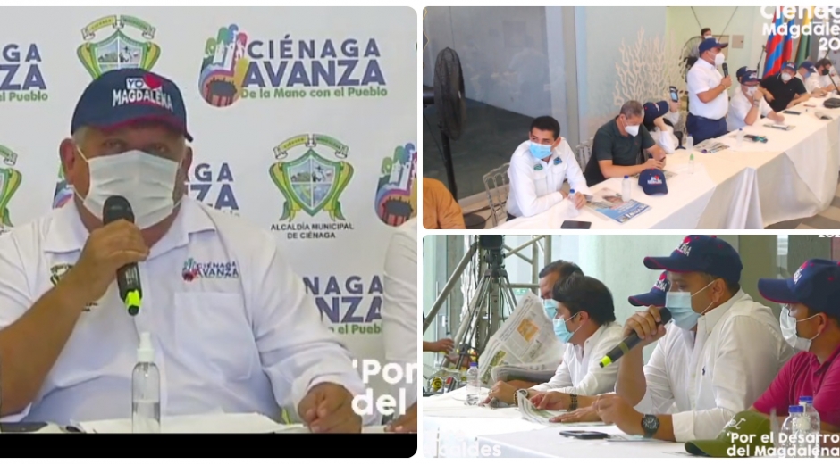 La reunión de alcaldes se llevó a cabo este sábado.