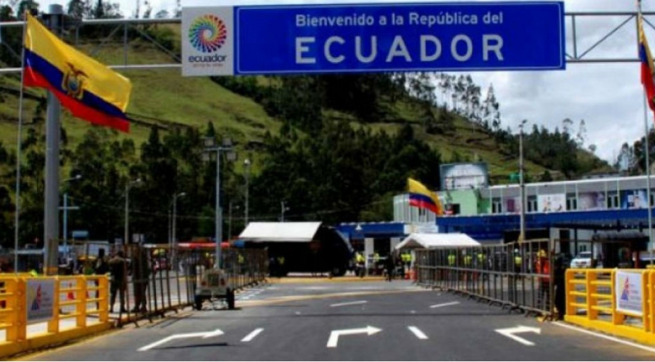 Frontera con Ecuador.