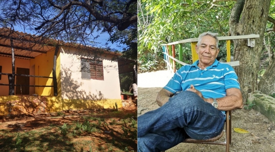 Álvaro Peña Cantillo, un anciano de 73 años, nativo del corregimiento de Taganga.