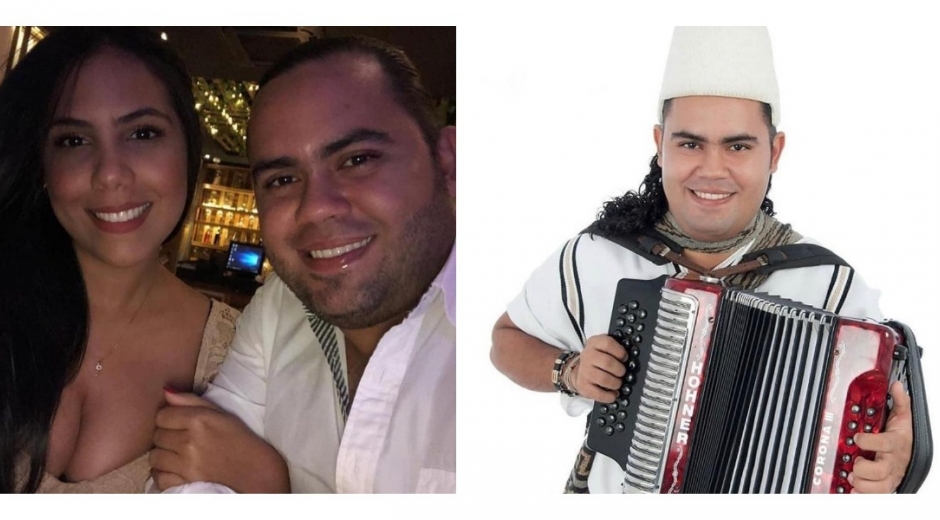 José Ricardo Villafañe y su novia Nahomis Viana.