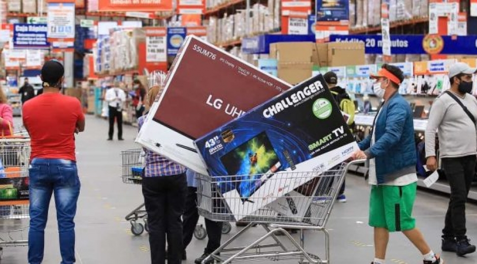 Compradores en Colombia.