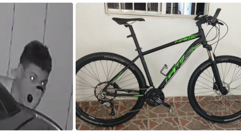 Esta bicicleta fue hurtada el pasado domingo en Andrea Carolina.