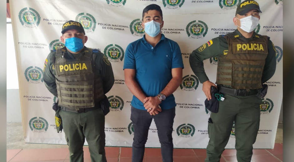 Fiscalía Deinstin Orlando García Arévalo, alias ‘El Negro’ o ‘Comandante Yesid’.