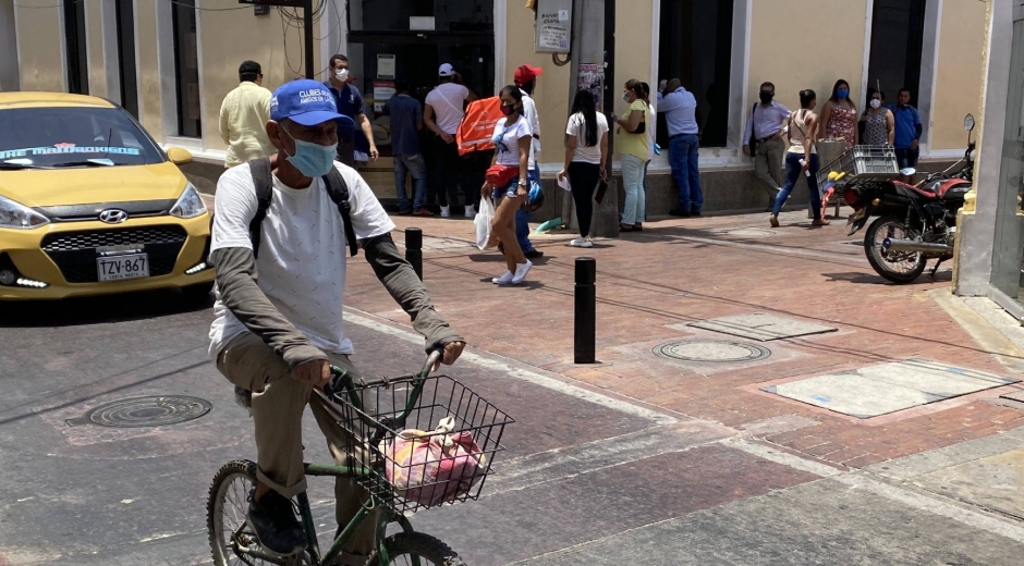 Samarios en las calles del Centro Histórico.