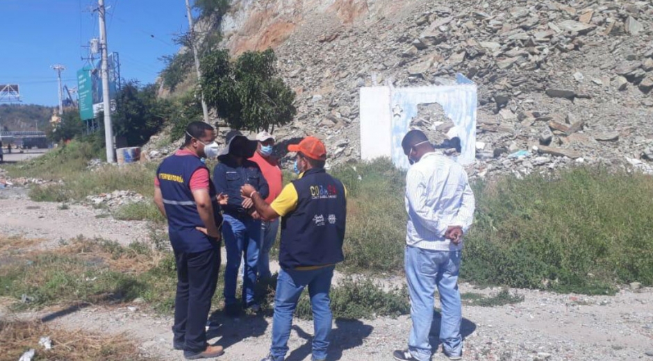 Visita al cerro Ancón en Santa Marta.