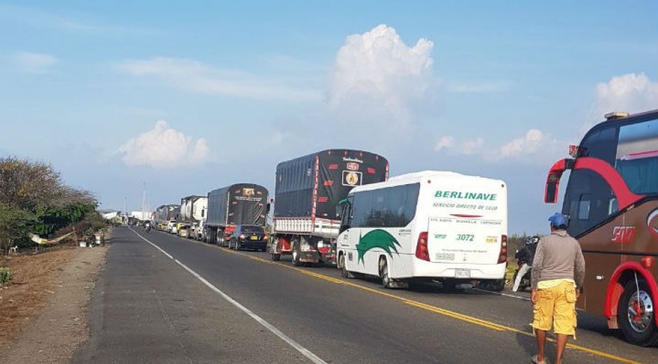 El hecho se registró en el  kilómetro 70+500.