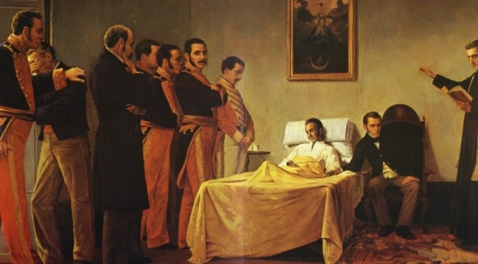 La Quinta de San Pedro Alejandrino fue el lecho de muerte de Simón Bolívar, en 1830.