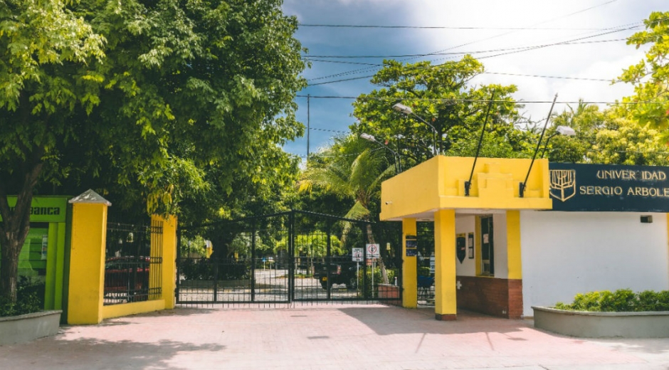 Sede principal de la Sergio Arboleda, en Santa Marta.