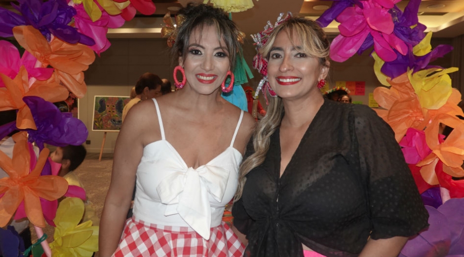 Sandra Valencia y Pilar Espina